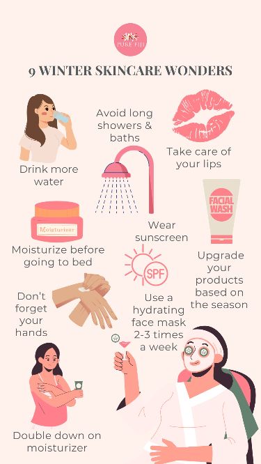 why does your face look dark in winter