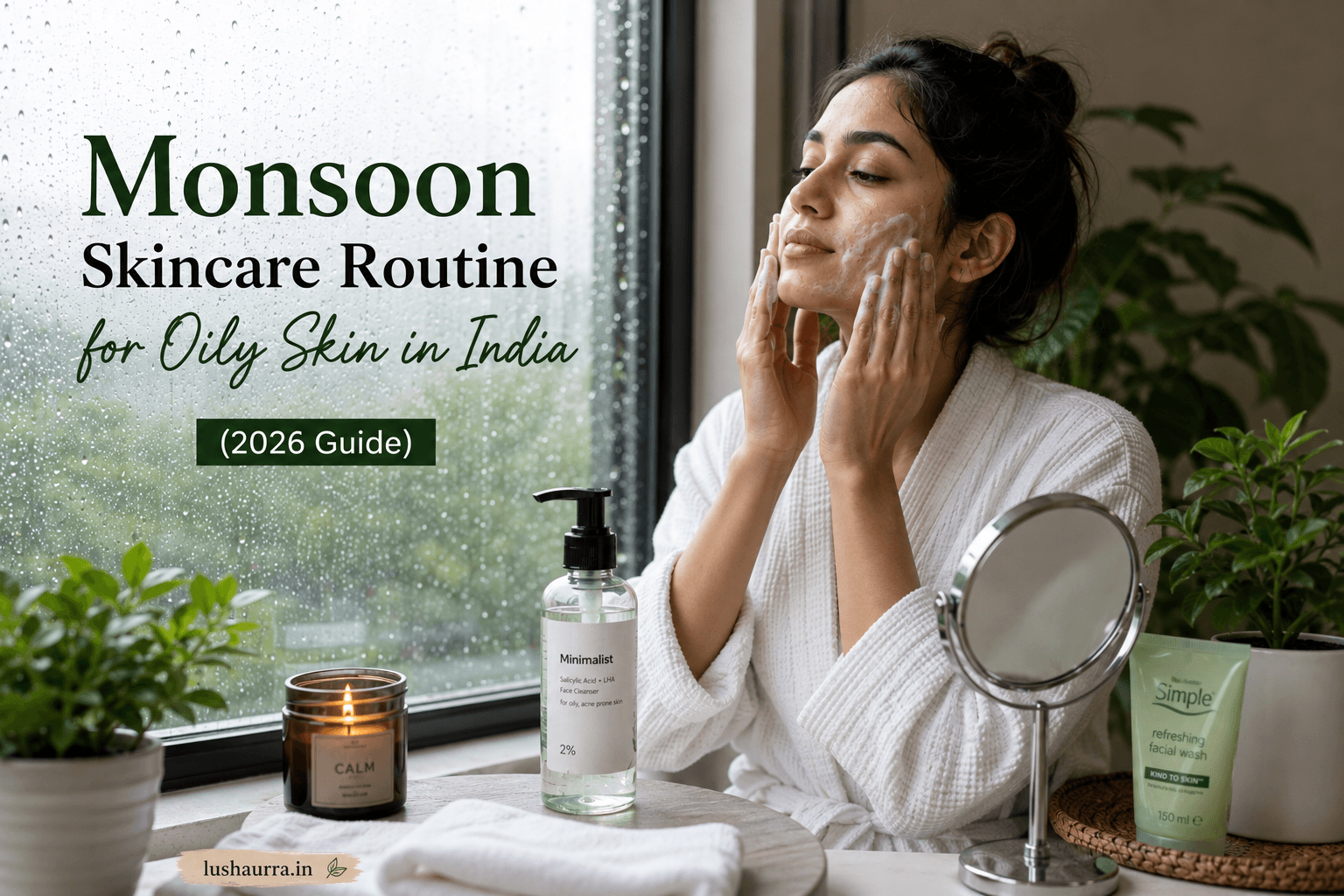 best Monsoon Skincare for oily skin