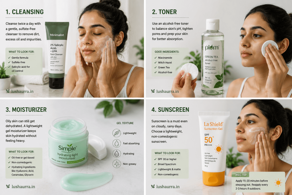 monsoon skincare for oily skin