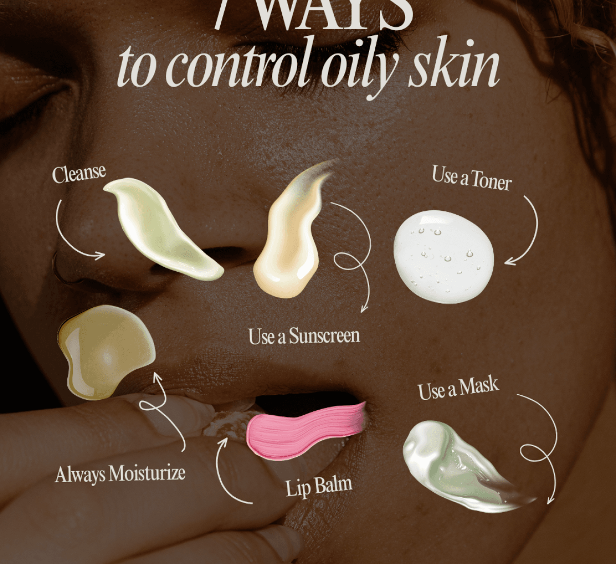 Brown Modern Skincare Tips Instagram Post